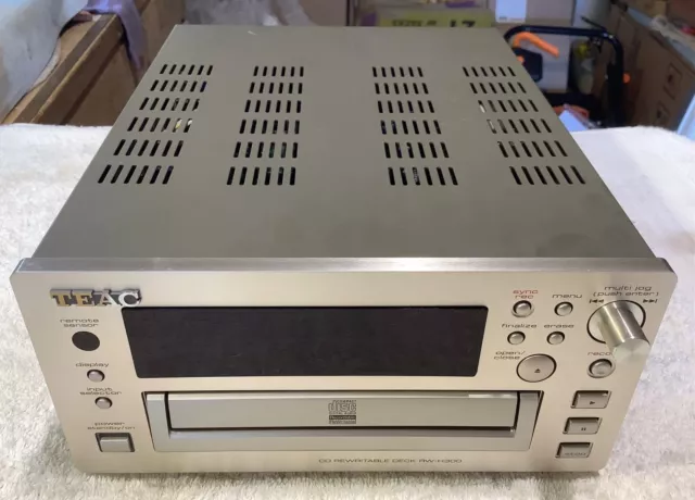 Teac RW-H300 CD Recorder-Player, Used ,Working ,No Box Or Inst., Display Dim.