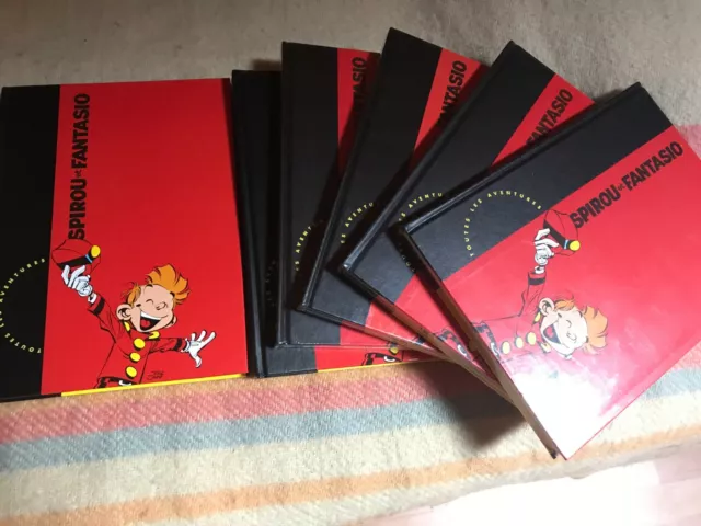 LOT SPIROU ET FANTASIO (1996) intégrale dupuis 6 volumes comme neuf