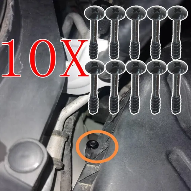 Secure Your Car Fit with 10X Air Filter Cleaner Box Lid Retaining Screw