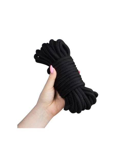 Cuerda Bondage 10 m Negro
