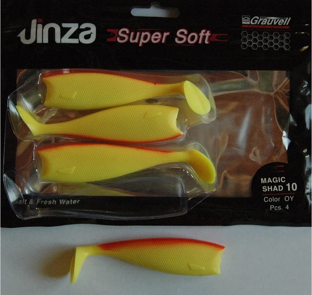 Lot Promo Leurres Souples Sakura Grauvell Jinza 10 – 24 Pièces – Neuf