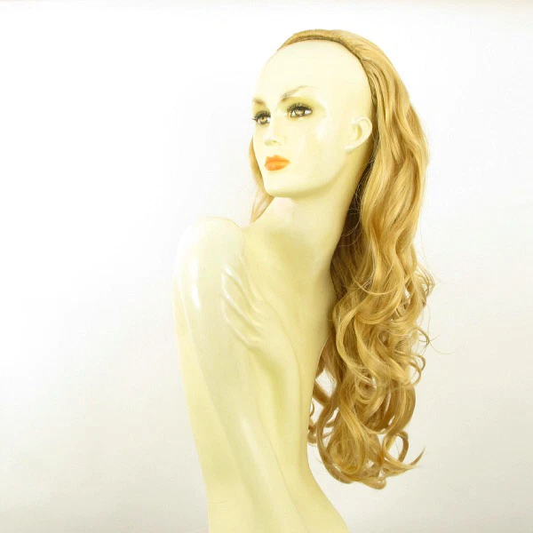 Demi-perruque Synthétique Longue Et Ondulée - Couleur Brun Cuivré Foncé, 60cm, Référence 15/31