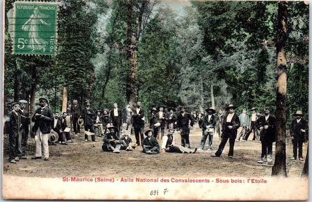 94 SAINT MAURICE - asile des convalescents, l'etoile