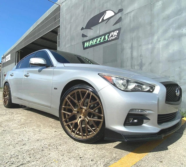 Rohana Rfx20 Rims 20” ROHANA RFX10 Brushed Bronze Concave Wheels For Q50 Q60 Q70 G37 G37 ...