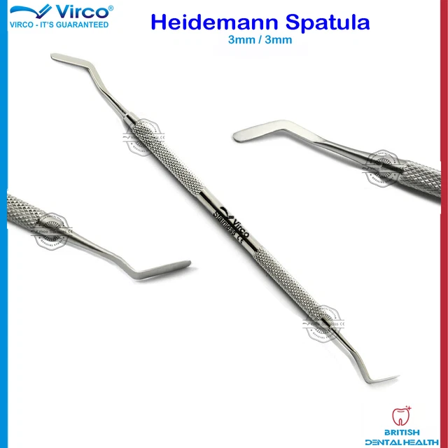 Dentaire Orthodontique Outils Heidemann Séparation Spatule 3MM Acier Inoxydable