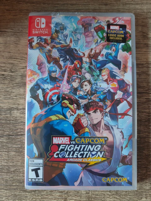 MARVEL VS CAPCOM Fighting Collection Arcade Classics Switch Physical ...