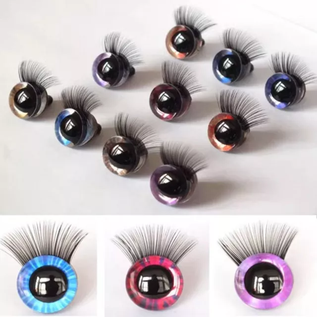 10 Colors Plastic Safety Eyes 18mm Eyes Crafts  Doll Accessories