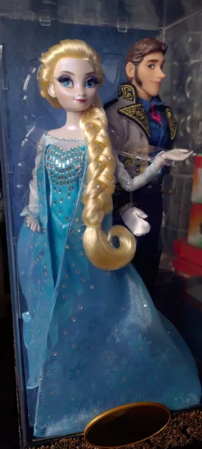 Disney Designer Collection Fairytale Elsa and Hans Limited Edition Doll Set