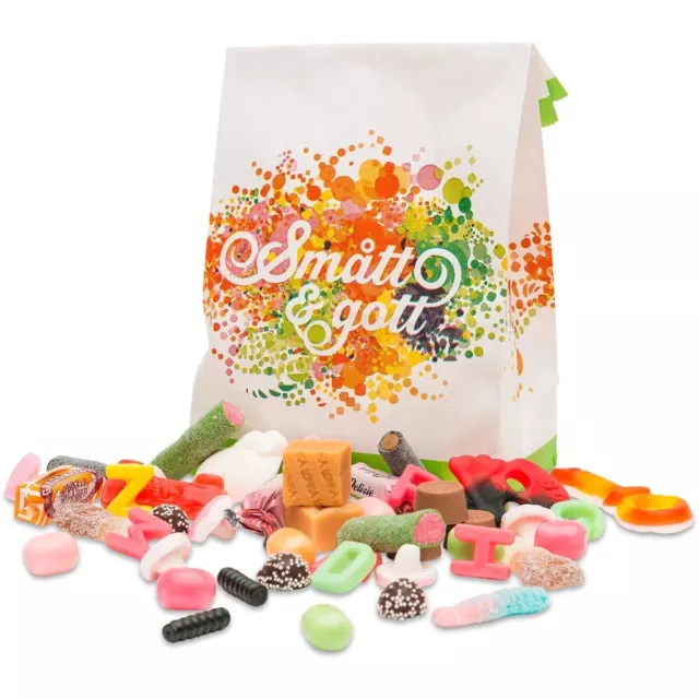 Swedish Loose Candy Pick and Mix Sweets 400 gram to 1.8 kg Made in Sweden