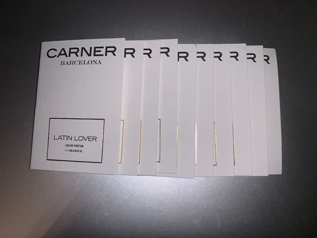 CARNER BARCELONA Latin Lover SAMPLES EAU DE PARFUME 10 Pack Samples