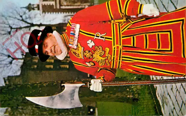 Picture Postcard, Tower of London, Yeoman Warder, Beefeater