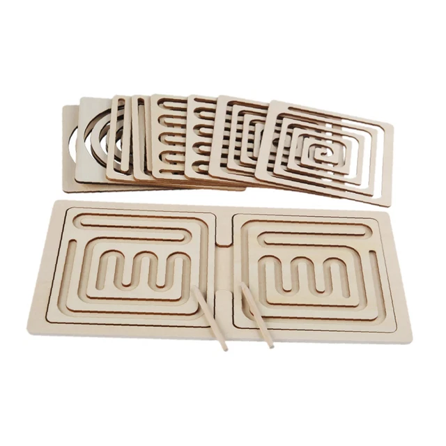 Puzzle 3D En Bois Pour Chat, Jouet D'entraînement, Développement De La