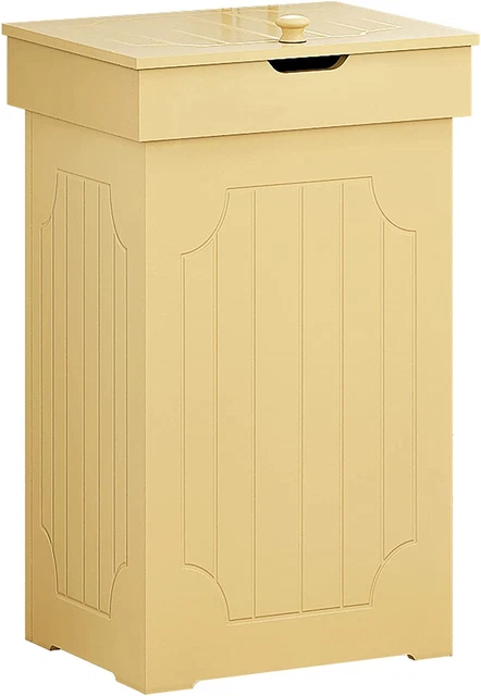 Trash Can Cabinet, 23 Gallon Kitchen Garbage Can, Wooden Recycling Trash Bin, Fr Trash Can Cabinet, 23 Gallon Kitchen Garbage Can, Wooden Recycling Trash Bin, Fr