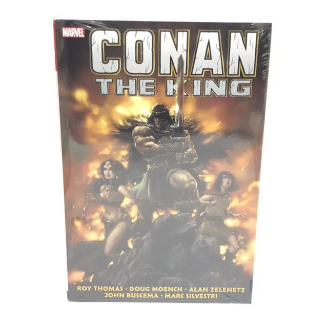 Conan The King Original Marvel Years Omnibus Vol 1 Andrews Cover New HC Sealed