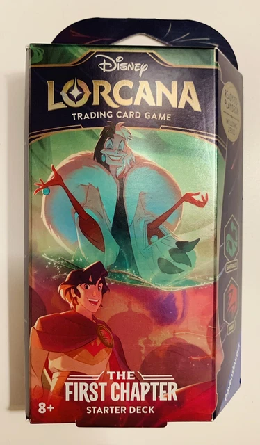 DISNEY LORCANA THE First Chapter Starter Deck - Ruby & Emerald SEALED ...