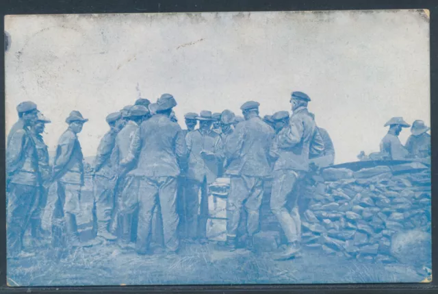 DSW Feldpost-AK Feldpostausgabe Karasbergen ab AUS 1907 nach Schönaich (7794)
