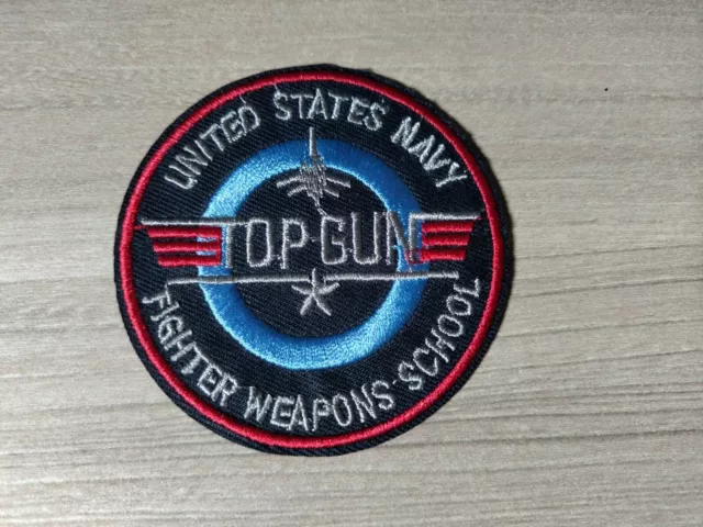 Patch TOPGUN FIGHTER WEAPONS SCHOOL UNITED STATES NAVY Collezione Areonautica