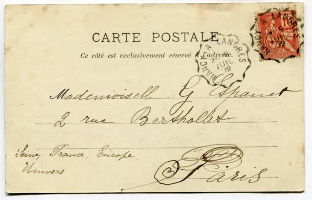 CPA - Carte Postale - France - Vittel - Petit Lac - 1902 (SV6200) 2