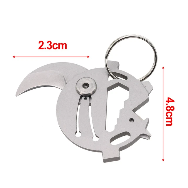 Marteau De Secours 2-en-1 Brise-vitre Et Coupe-ceinture - Compact Et Sûr - Pour Toutes Voitures - Lot De 4 - 8