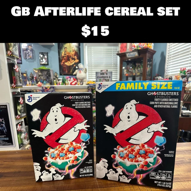 Ghostbusters Afterlife Cereal Lot