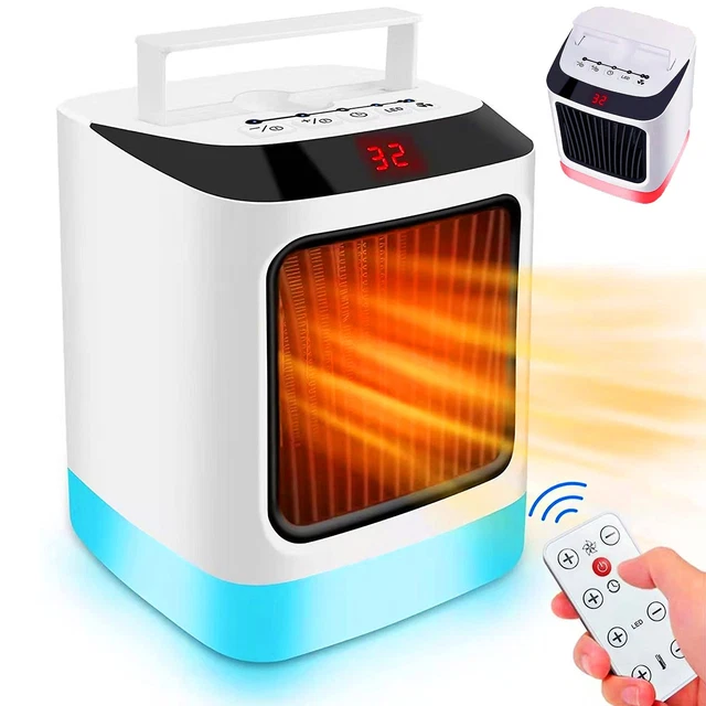 Riscaldamento ad aria calda riscaldamento bagno 500W-800W 2 velocità LED RGB BUONO
