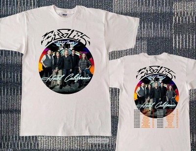 2022 US TOUR - The Eagles Hotel California 2022 Tour T-Shirt, Eagles Rock shirt $19.69 - PicClick