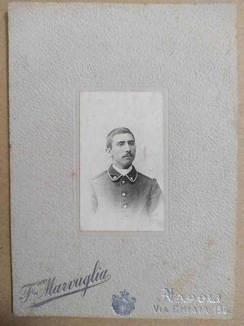 NAPOLI WW1 GUERRA Mondiale - Studio Marvuglia - Soldato Cadetto - Foto ...