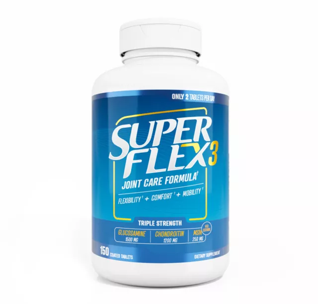 Superflex-3/ 1x 150 Tabl.- Glucosamin 1500mg, Chondroitin 1200mg, MSM 250mg