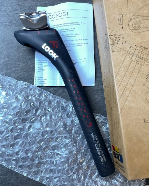 seatpost-reggisella-carbon-25-mm-look-ergopost-ti-da-250mm-nuovo-new-in