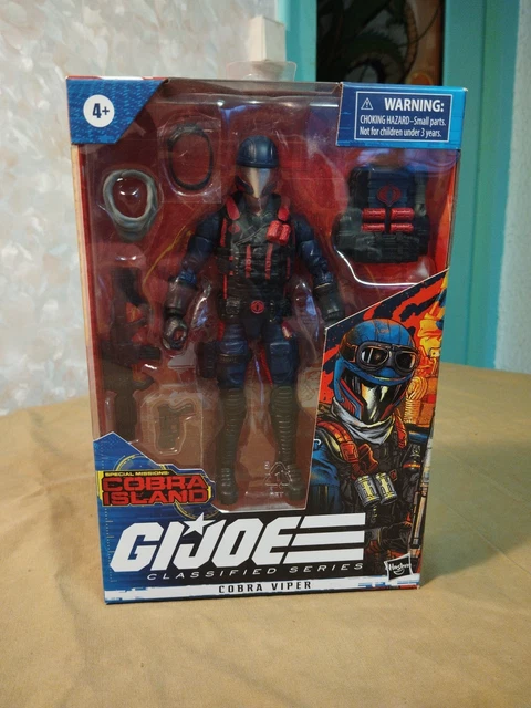 HASBRO G.I. JOE Classified Series 6 Scale COBRA Officer #37. Neuf en