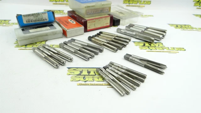 Lot Of 24 Assorted Style Hss Taps 1/4"-20Nf To M14 X 1.5 Hypro Msc R&N