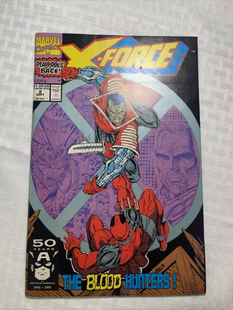 X-Force Issue No. 2 Marvel "The Blood Hunters" September 1991 Mint