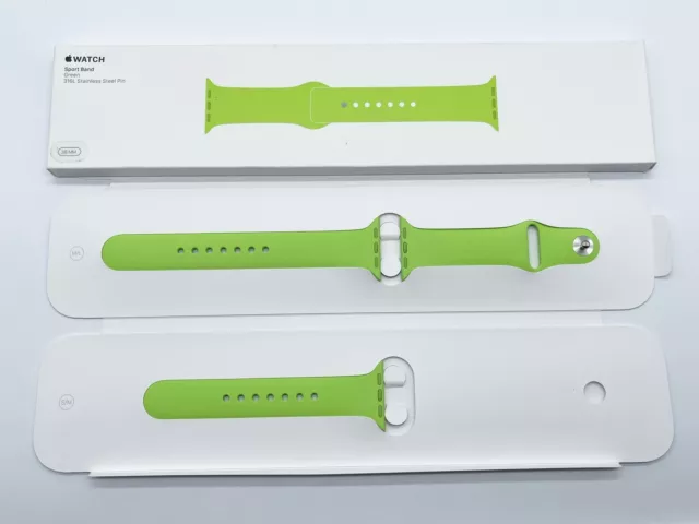 Genuine Apple Watch Sport Band Strap GREEN 41mm 40mm 38mm NEW & SEALED