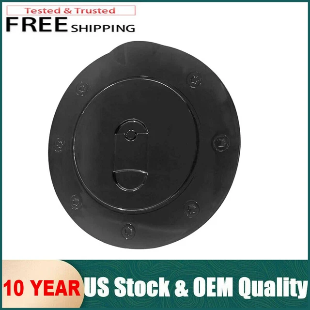 Gloss Black ABS Fuel Gas Door Cap Cover for Ford Expedition 2000-2005 Excursion