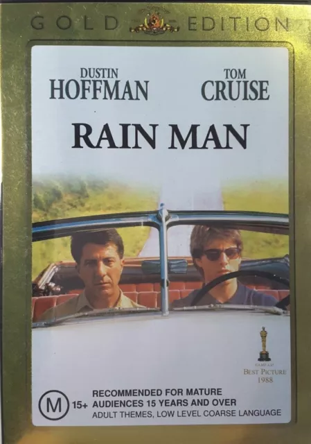 RAIN MAN (DUSTIN Hoffman Tom Cruise) (Australia Region 4) DVD – New $9.99 -  PicClick AU