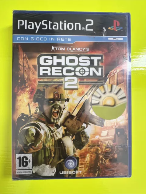 Tom Clancy's Ghost Recon 2 Sony Ps2 Playstation 2 Pal Eur Ita Italiano Completo