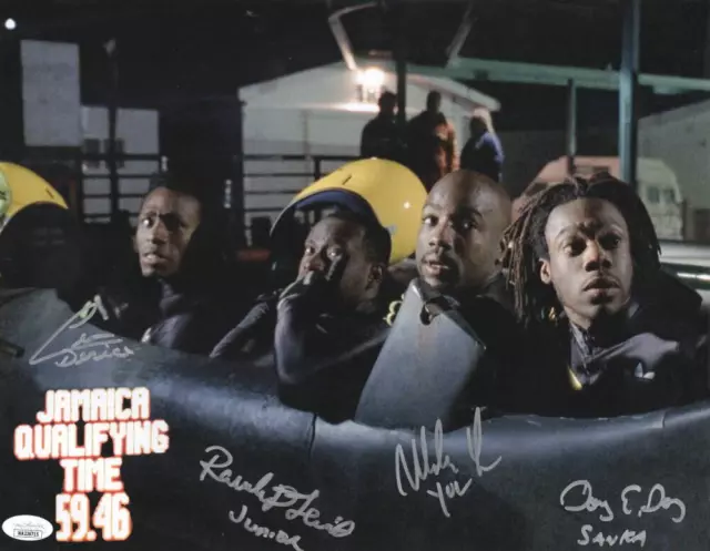 Cool Runnings Cast Signed 11X14 Photo Authentic Autograph Jsa Witness Coa 1