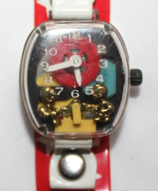 Vintage Leisure Dynamics Teeter Totter See-Saw Kids Novelty Watch with Star Band