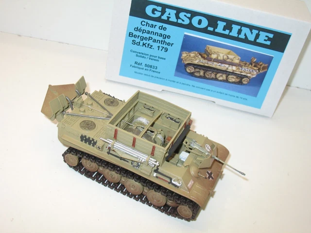 Char Panther V Sable SOLIDO 1/50 - Allemand WW2 - Miniature Métal France