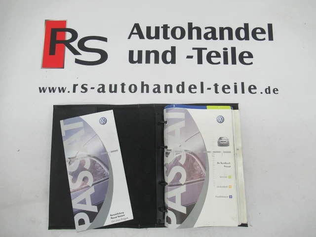 VW Passat 3BG B5 00-05  Bordmappe Betriebsanleitung Handbuch  #36