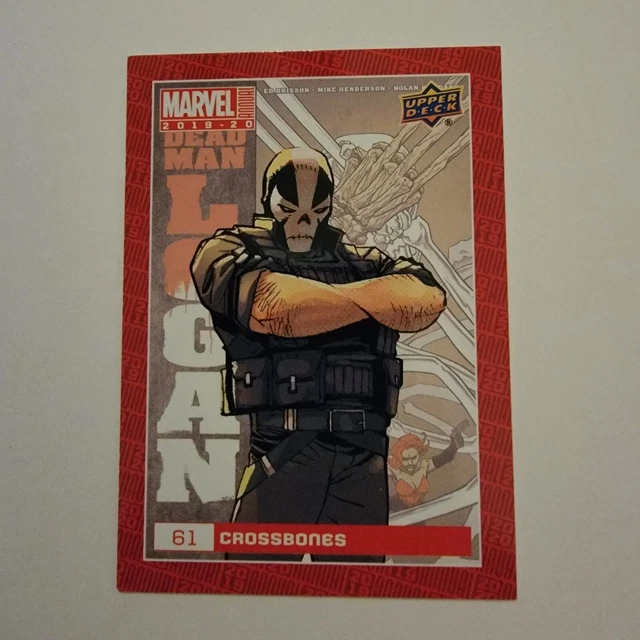 Crossbones / Marvel Annual 2019-20 Trading Card #61 Upper Deck
