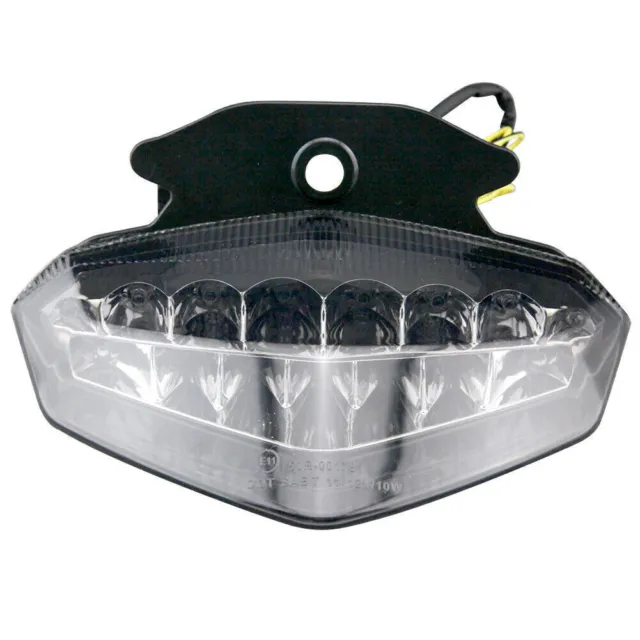 LED Taillight Tail Brake Signal Lamp Smoke Lens For Ducati Hypermotard 2009-2012