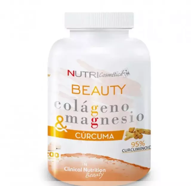 Nutrisport Collagène+Magnésium+Curcuma Avec 95% Kurkumin 200 St. Mhd À 04/23