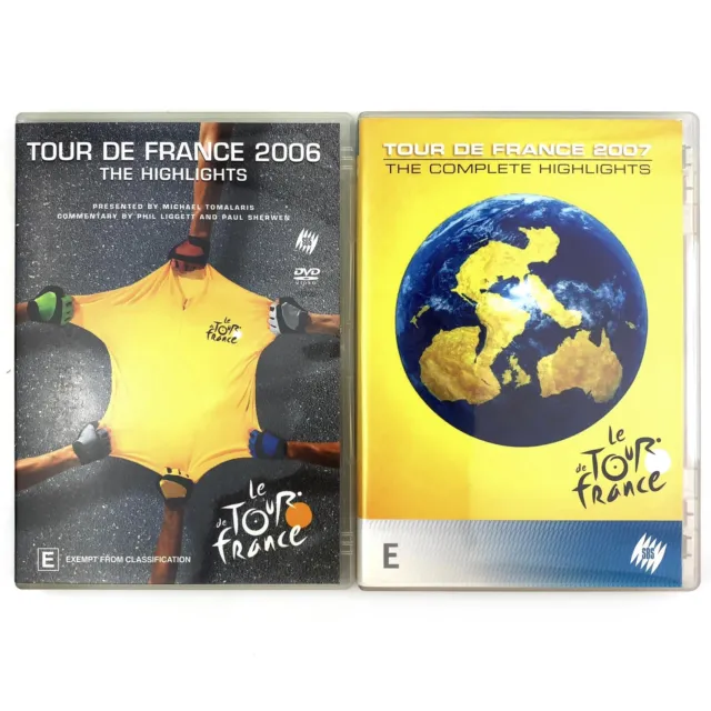 Tour de France DVD 2006 & 2007 5-Disc Region 4