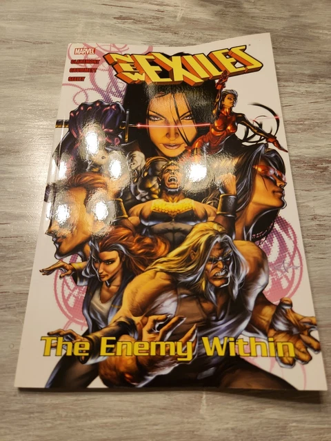 New Exiles Volume 3: The Enemy Within TPB by Claremont, Chris Paperback Book