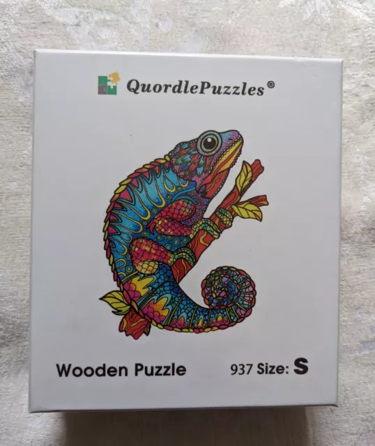 Quordle Puzzles KOALA BEAR #T896 Small Laser Cut Wooden Puzzle 60-110  Pieces NEW