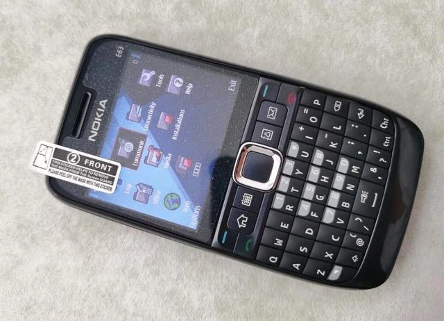 Nokia E Series E63 - Black (Unlocked) Smartphone