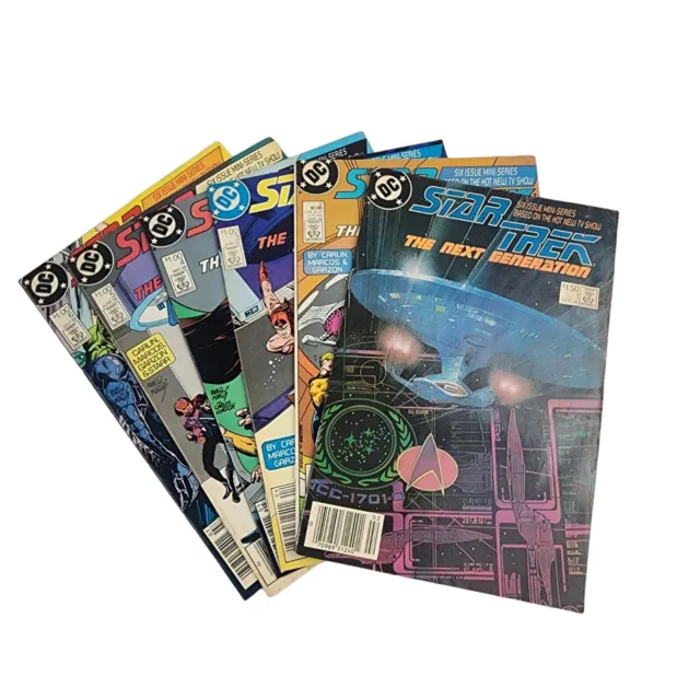 DC Comics Star Trek The Next Generation Six Issue Mini-Series #1-6 1988