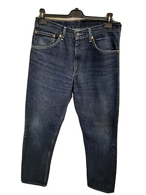 Levi's levis 521 jeans uomo men blu scuro blue tg 48 size 34 giubbotto