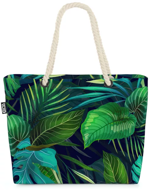 VOID Tasche Flat Exotic Plants muster exotisch floral palme Sommer